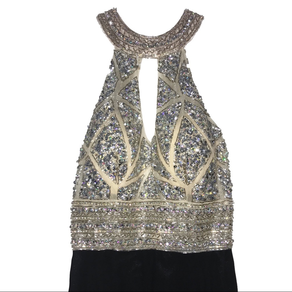 Diamond prom dress